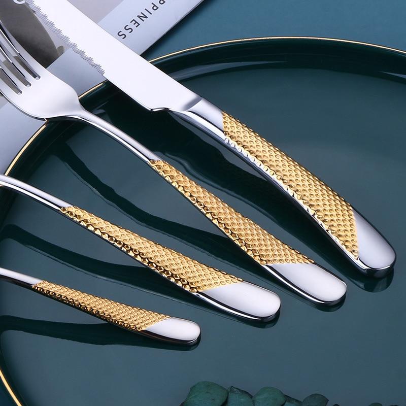 Venice Gold Flatware Set